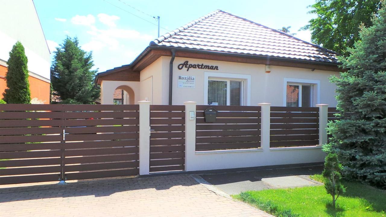 Rozalia Apartman Gyula Bagian luar foto