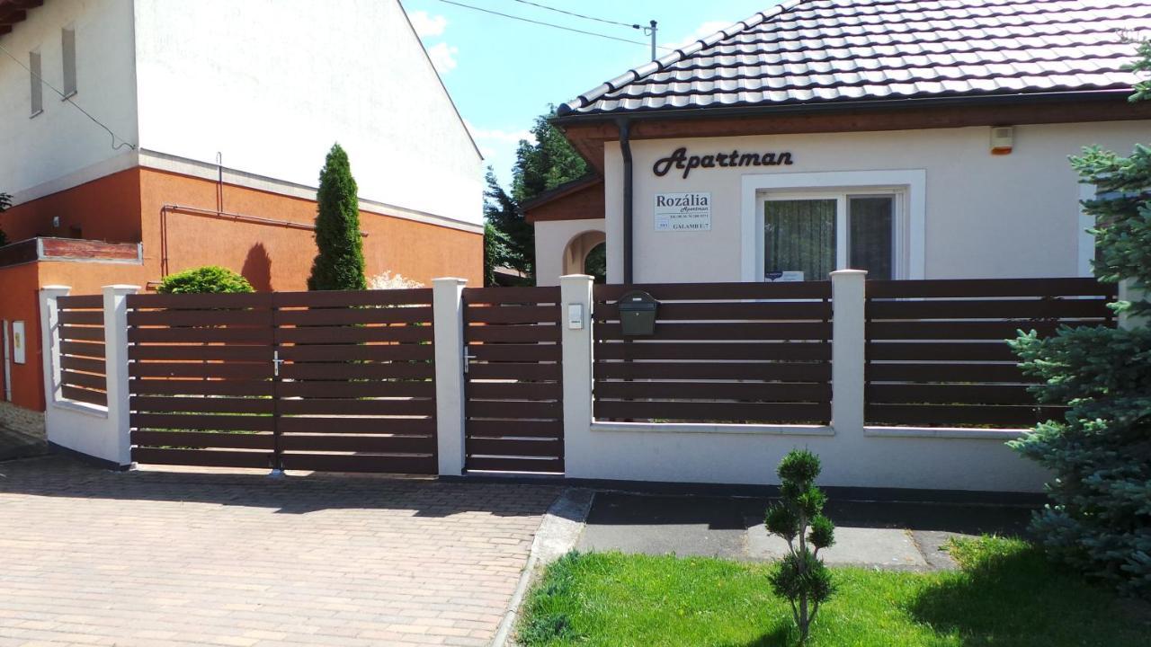 Rozalia Apartman Gyula Bagian luar foto